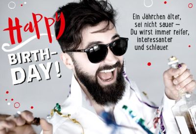 Grußkarte - Geburtstag