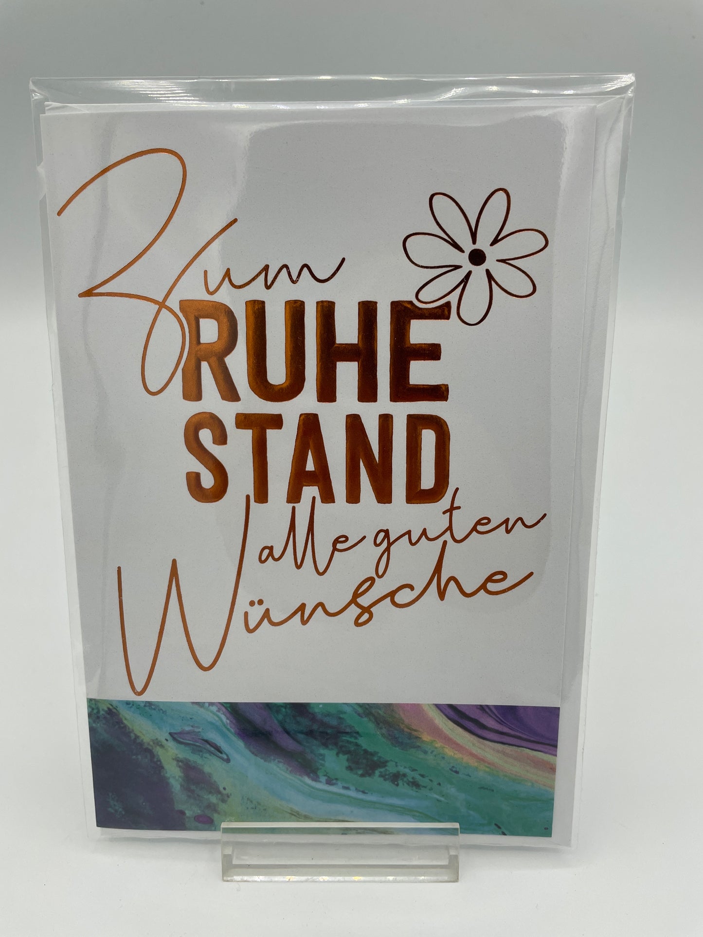 Grußkarte - Ruhestand