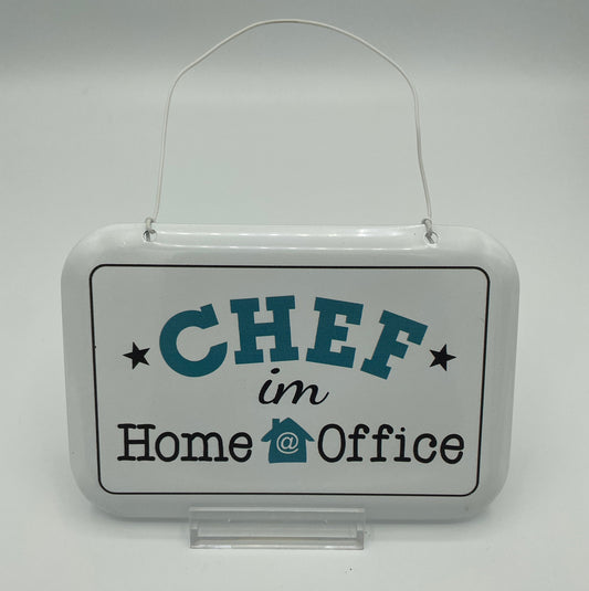 Schild - Chef im Homeoffice