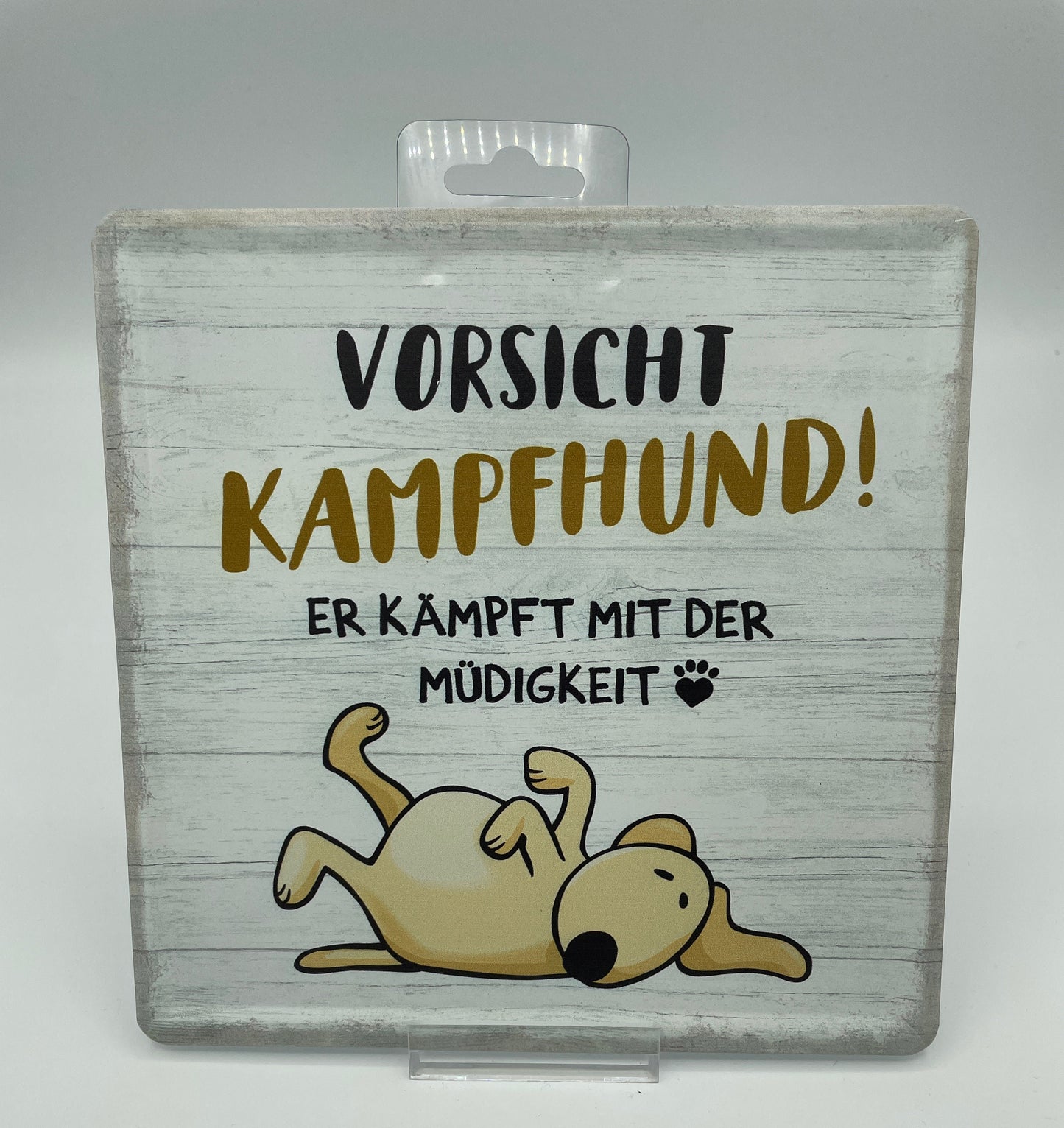 Schild - Vorsicht Kampfhund