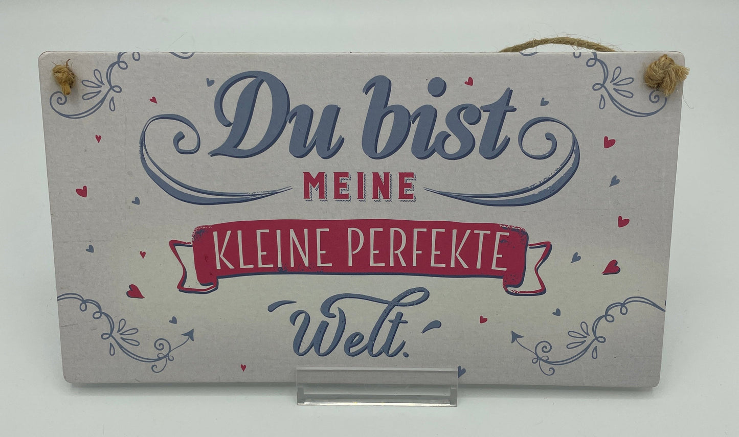 Schild - Du bist meine kleine…