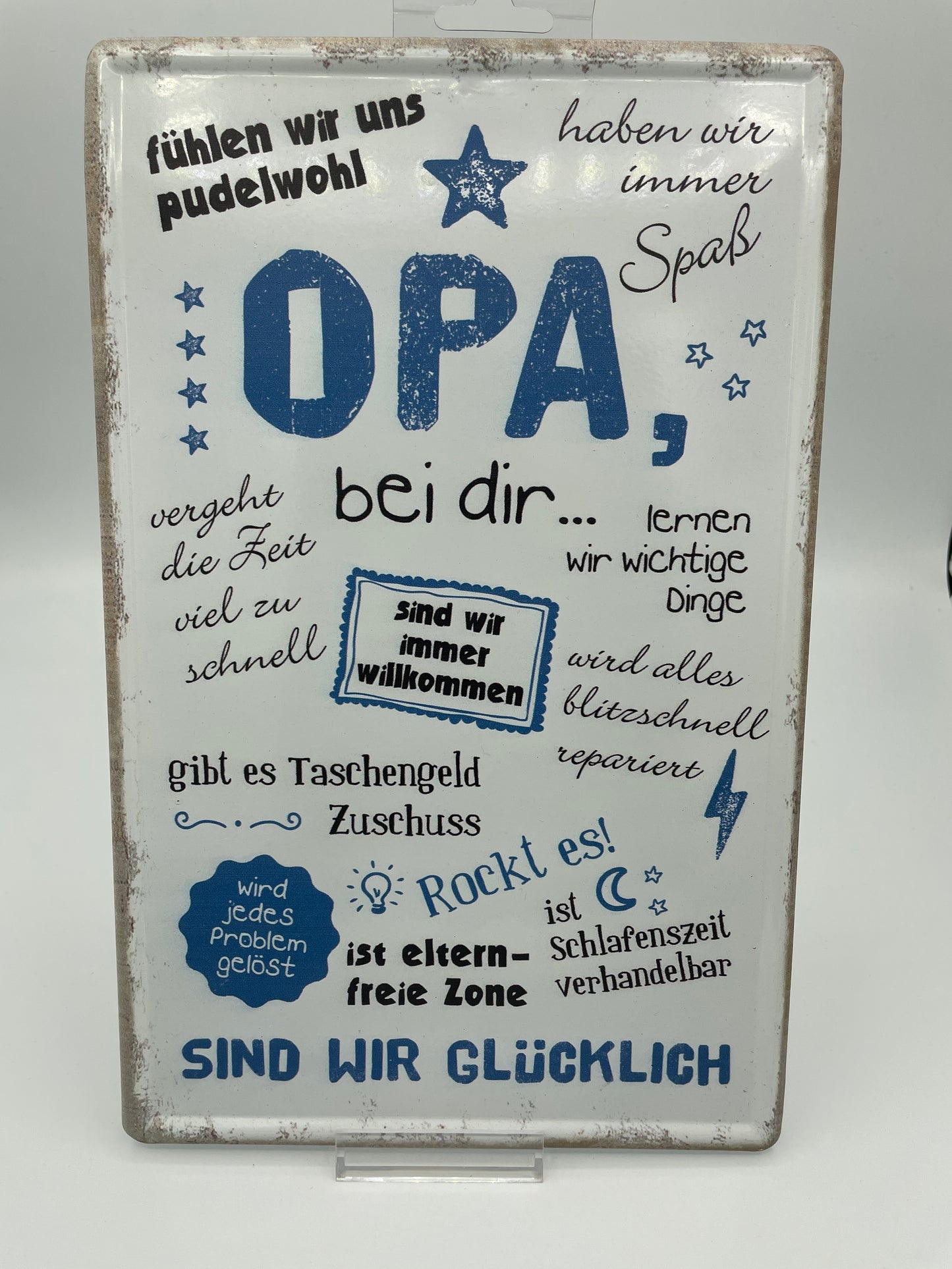 Schild - Opa