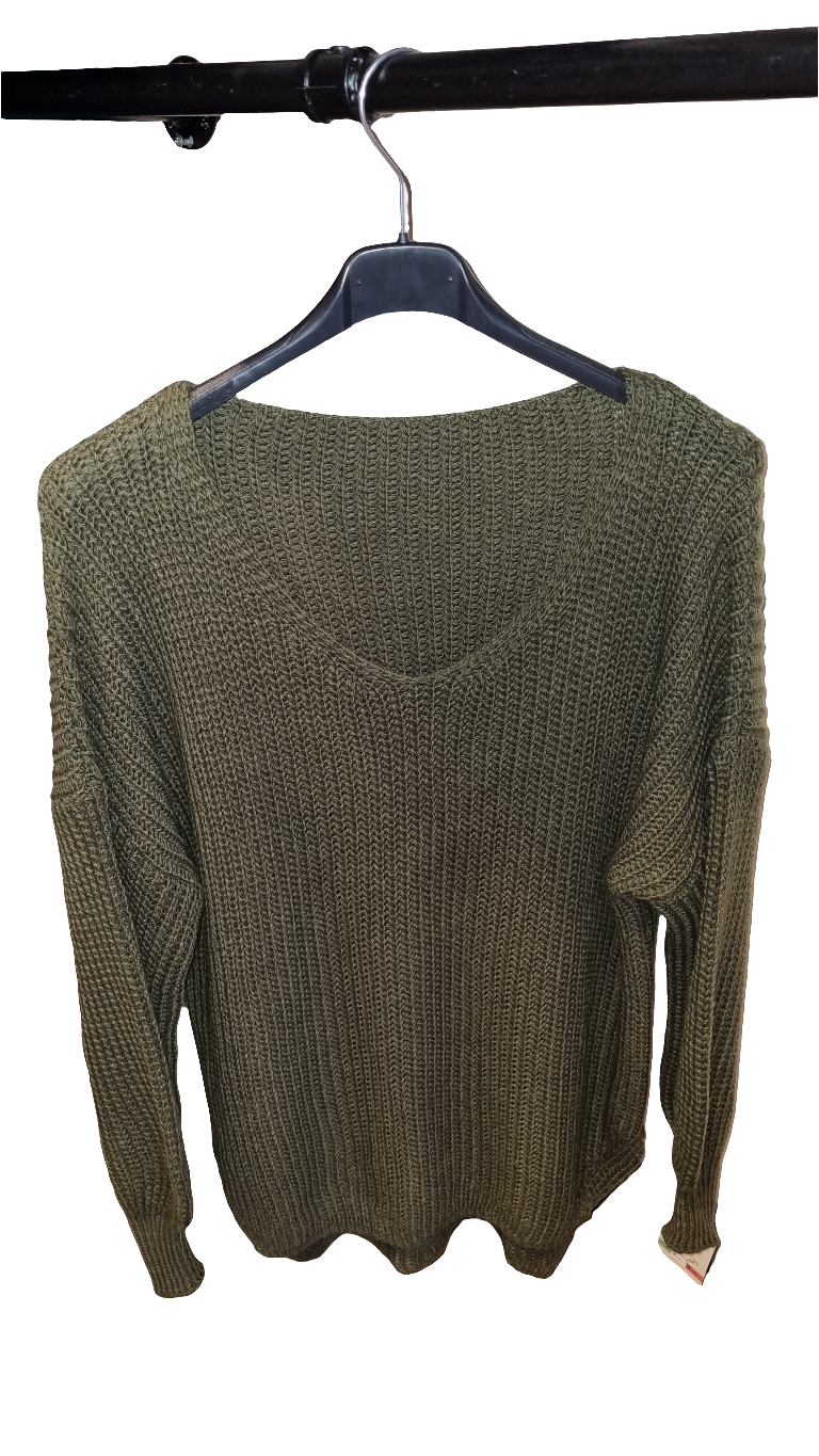 Basic Longstrickpulli