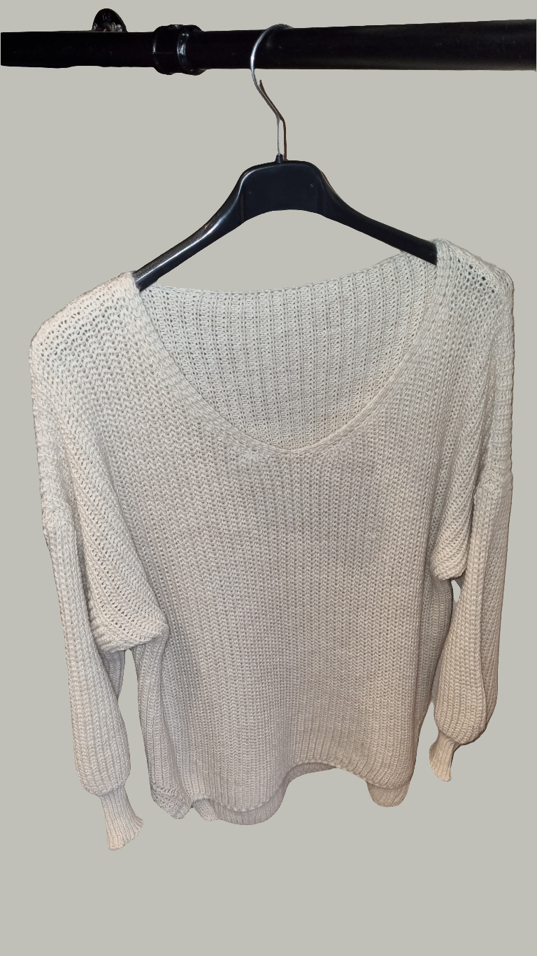 Basic Longstrickpulli