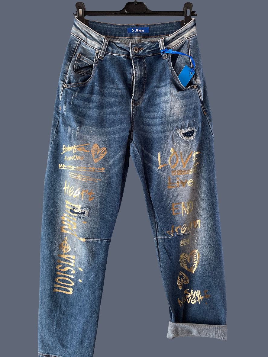 Jeans - Golden Statement