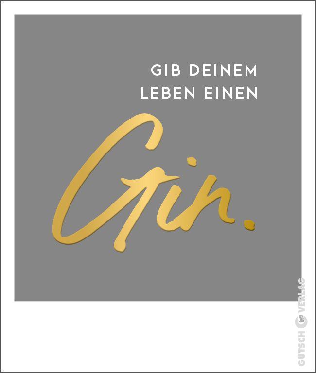 Postkarte - Gib deinem Leben einen Gin